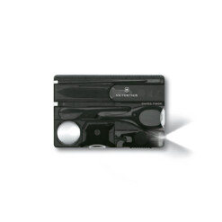 Victorinox - Swiss Card Lite, schwarz transparent